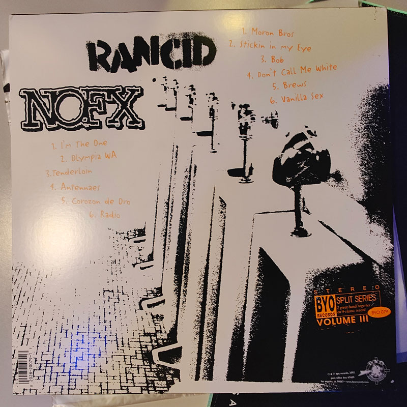 NOFX / Rancid – BYO Split Series